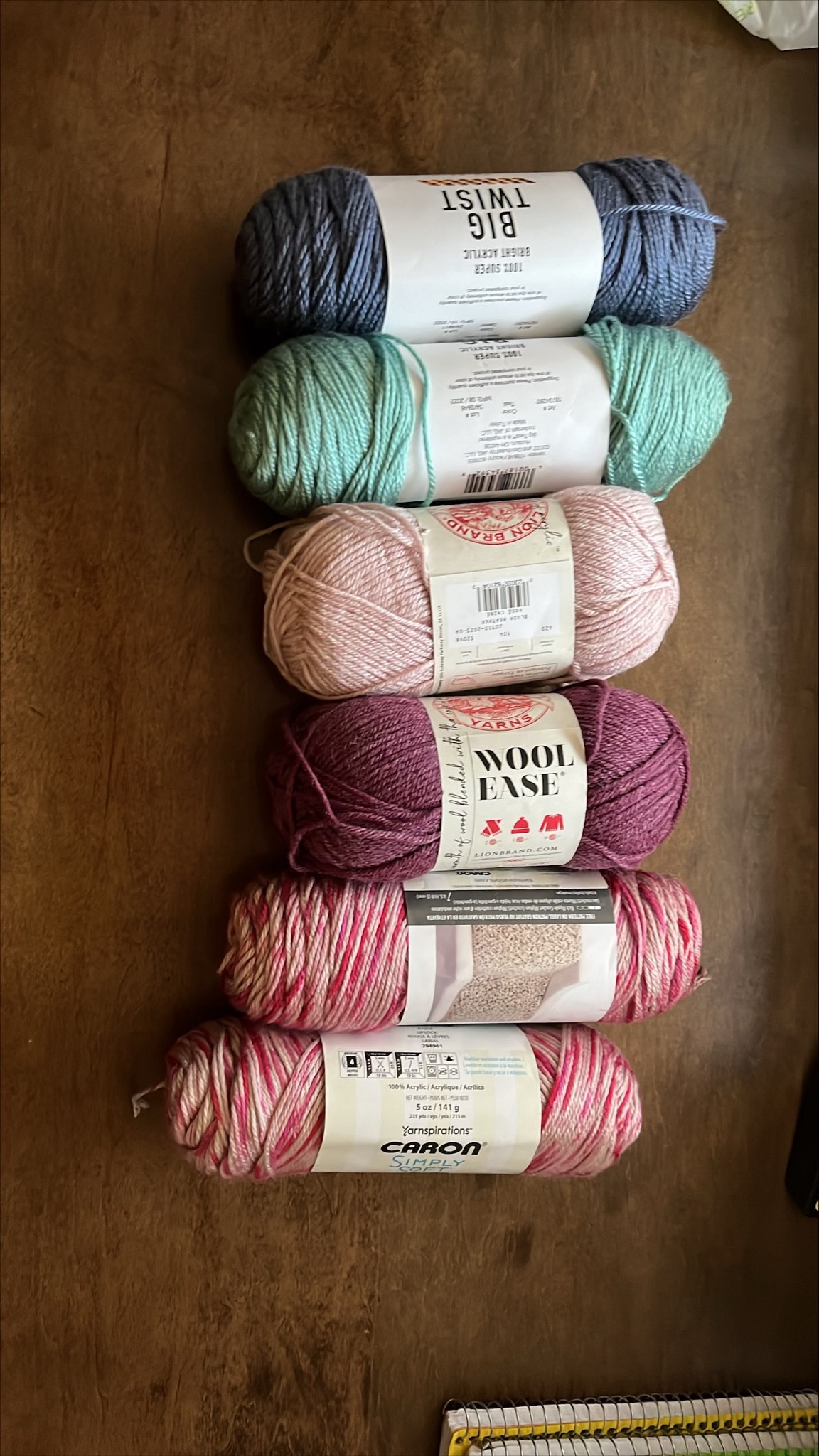 yarn i bought